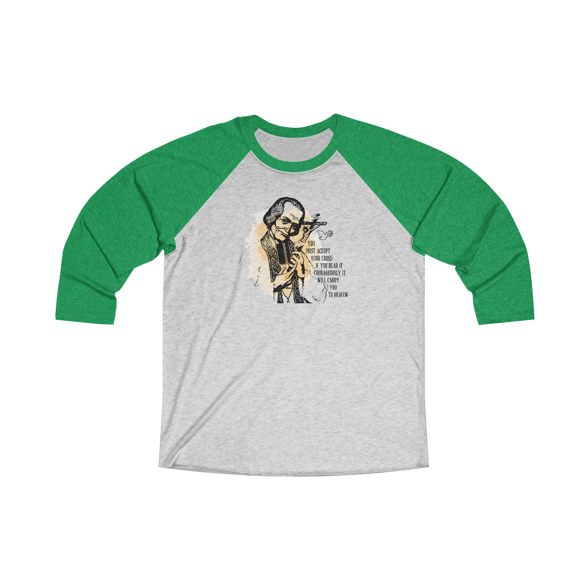St. John Vianney Unisex baseball Shirt