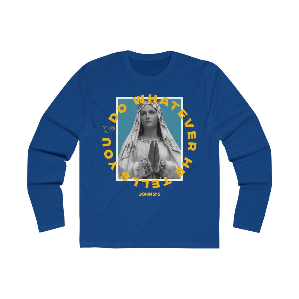 Men's  Our Lady of Lourdes Long Sleeve