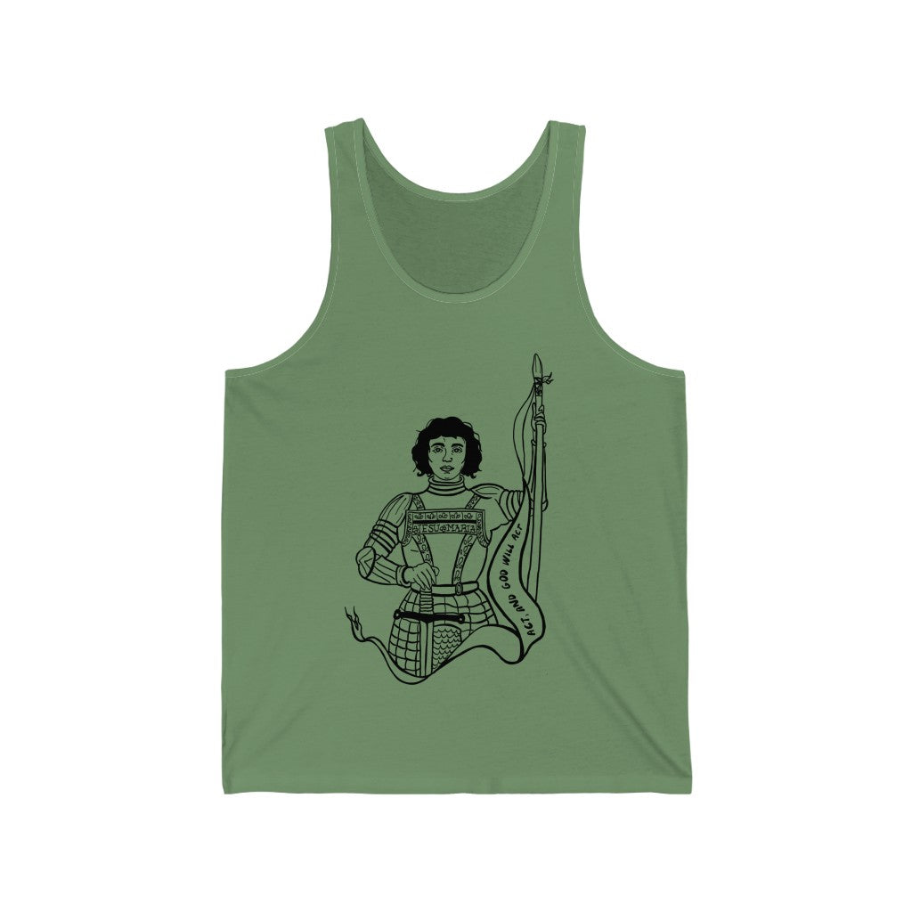 Women's St. Joan of Arc Tank Top