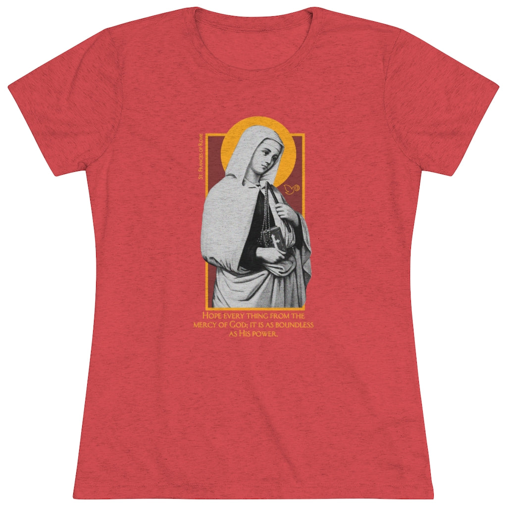 Women's St. Frances of Rome Premium T-shirt