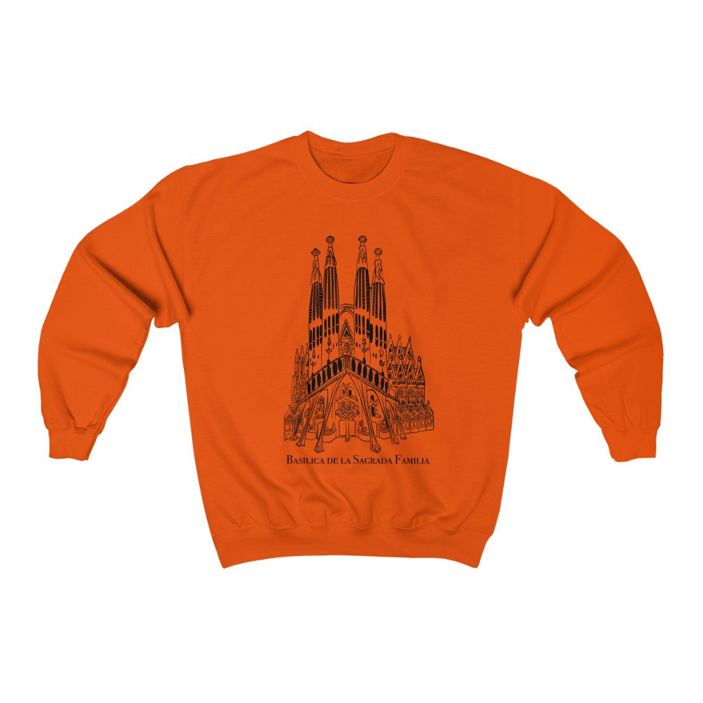 Basilica De La Sagrada Familia Unisex  Sweatshirt