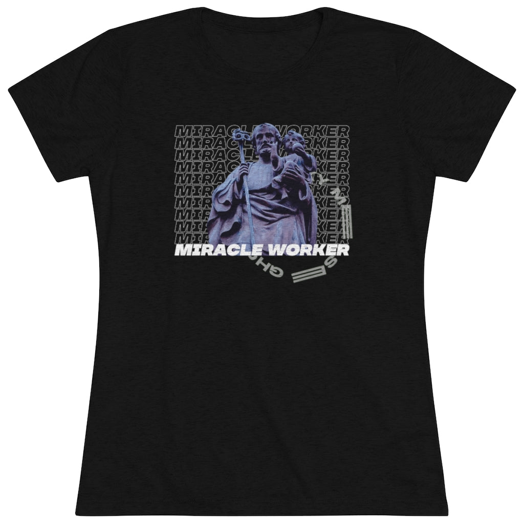 Women's St. Joseph Miracle Worker Premium T-Shirt