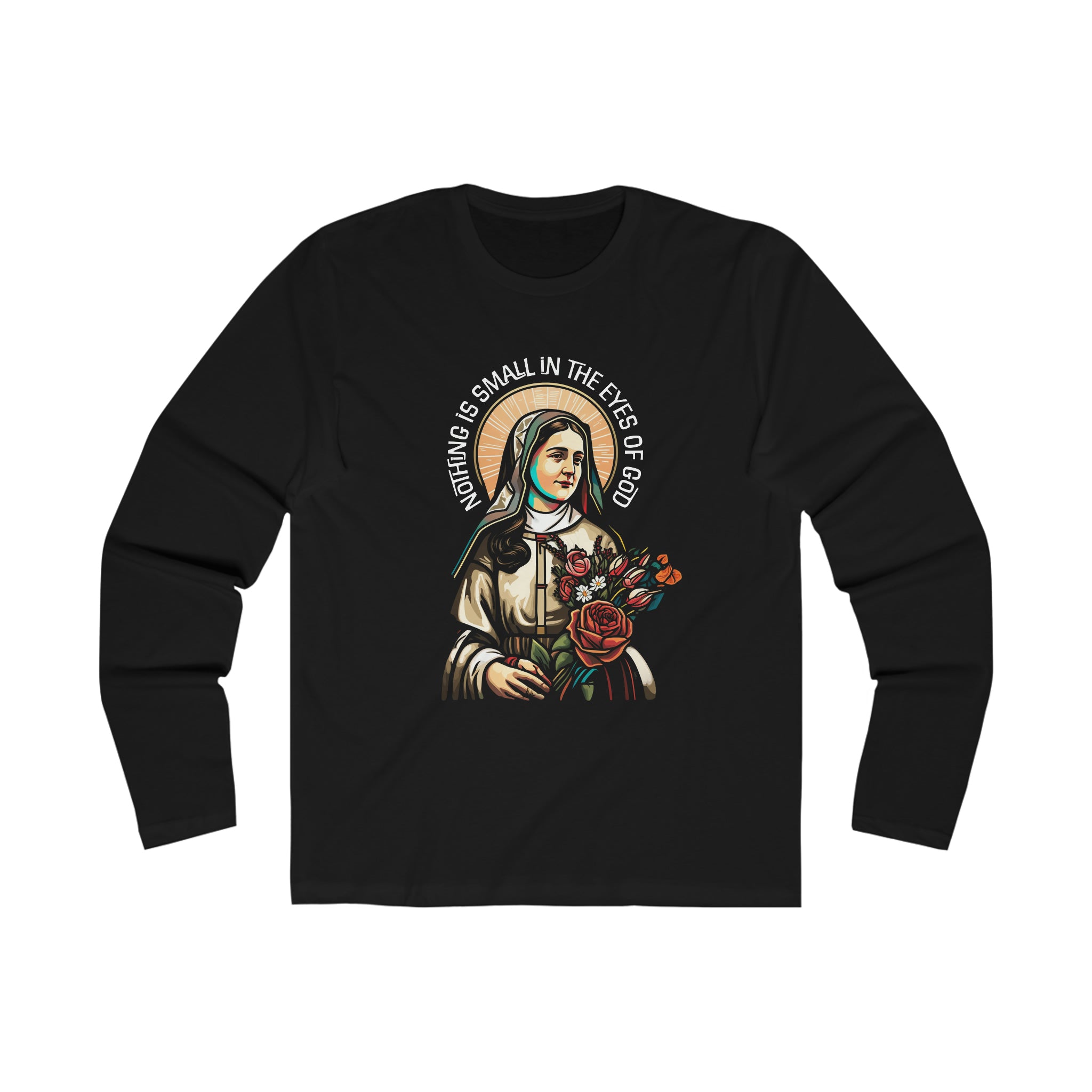 Men's Nothing Is Small Is The Eyes Of God Long Sleeve