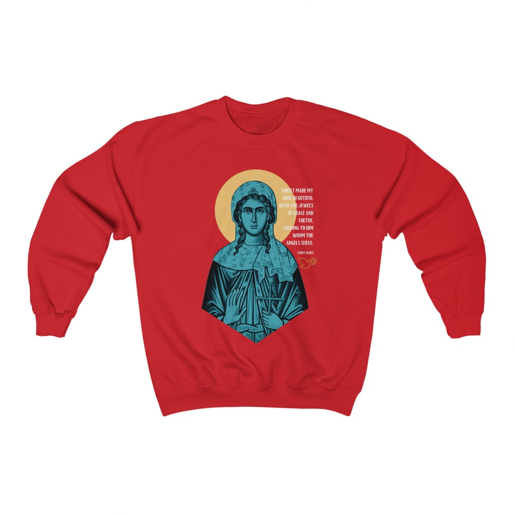 Saint Agnes of Rome Unisex Sweatshirt