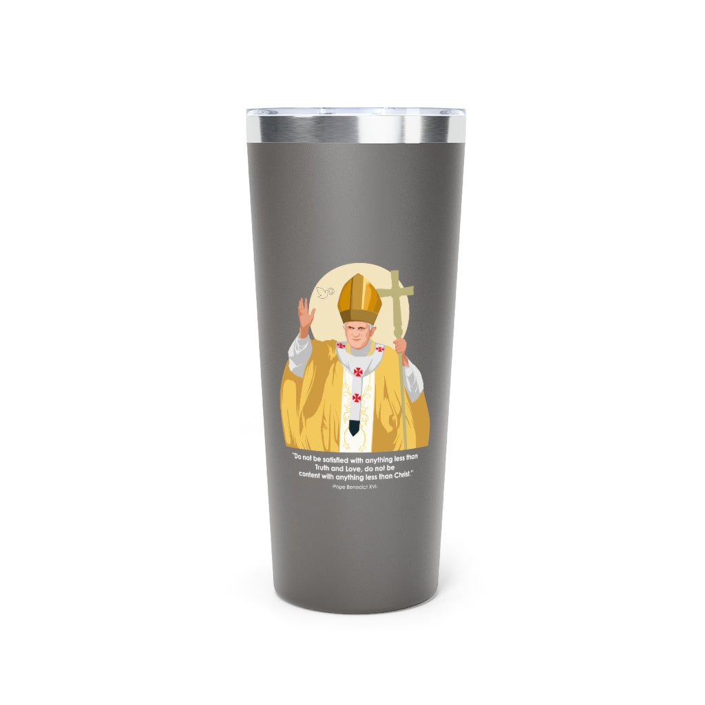 Pope Benedict XVI Copper Vacuum Insulated Tumbler
