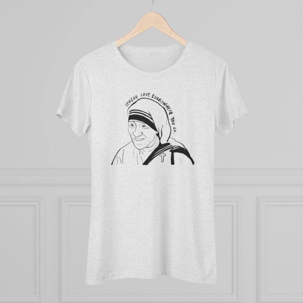 Women's St. Mother Teresa Premium T-Shirt - CatholicConnect.shop