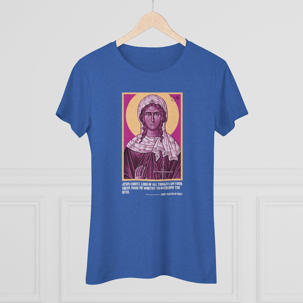 Women's Saint Agatha Premium T-shirt