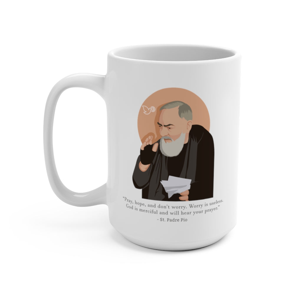 Saint Padre Pio Coffee Mug 15oz